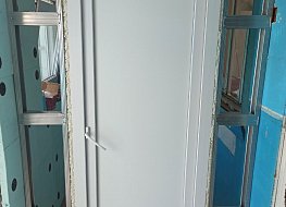 Изготовление межкомнатной двери и монтаж.